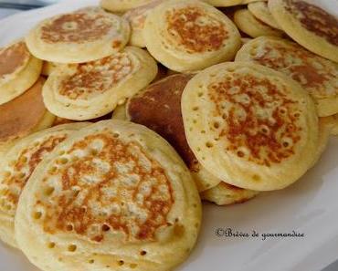 Blinis à la farine semi-complète
