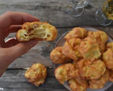 Choux au reblochon et lardons