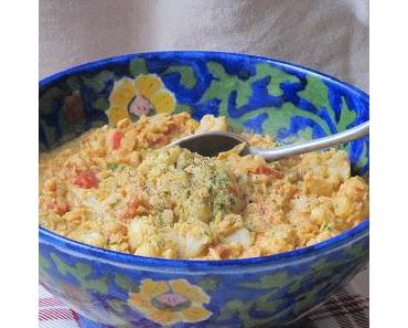 Curry de chou-fleur aux lentilles corail