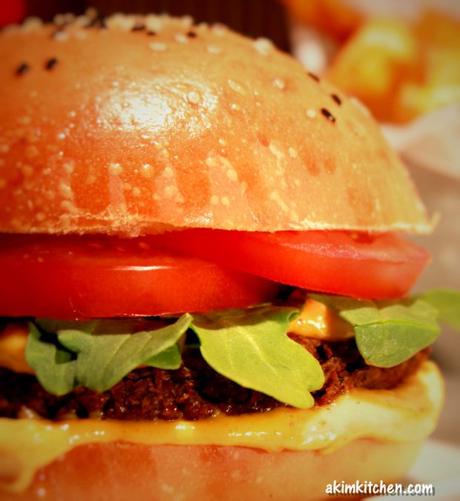 burger végétarien vegan lentille