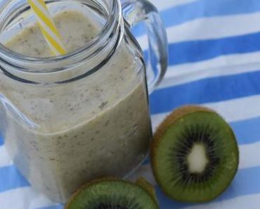 Smoothie Banane Kiwi au lait d’amande