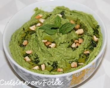 Houmous de petits pois