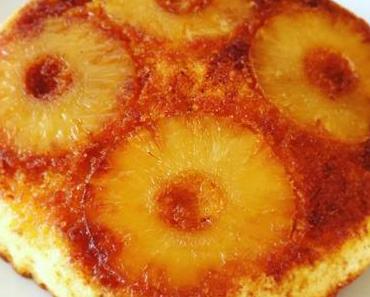 Gâteau renversé à l'ananas