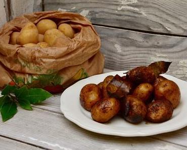 Pommes de terre grenailles sautées à l'ail et au laurier