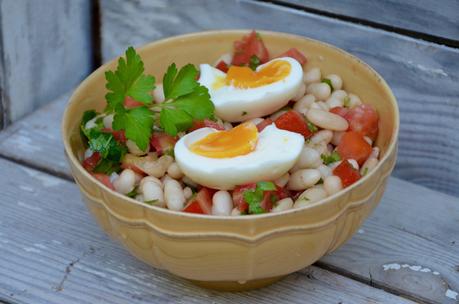 Salade de haricots blancs à la Turque