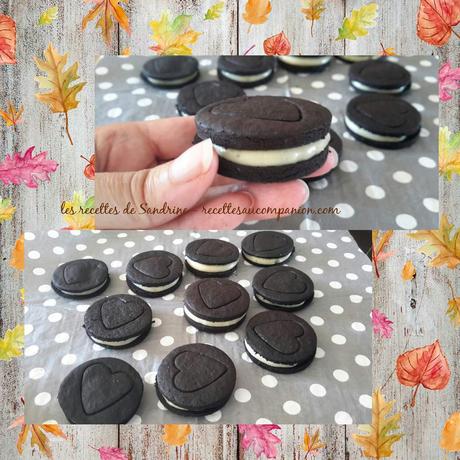 Recette de biscuits oréo ® maison au companion, thermomix, i cook'in ou sans robot