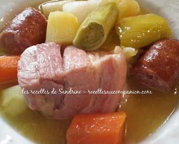 Saucisses de Morteau et palette demi-sel façon pot au feu (au companion ou autre robot)