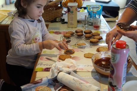 Sablés Suédois fourrés au chocolat au lait