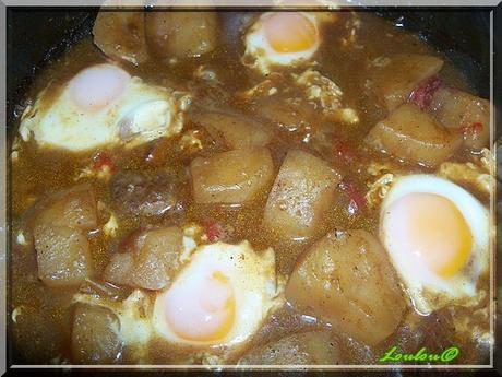 Tajine boeuf poivrons pomme de terre