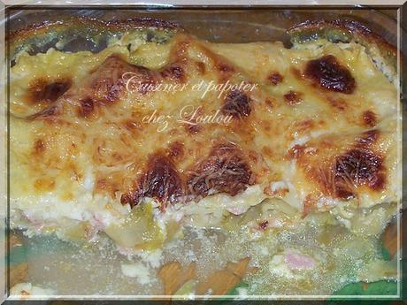 gratin d'endive façon lasagnes