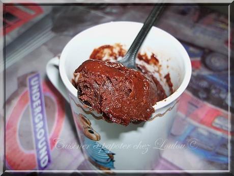 Brownie fondant coulant au micro-onde