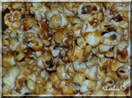 Pop corn caramélisé maison