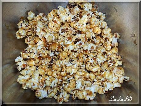 Pop corn caramélisé maison