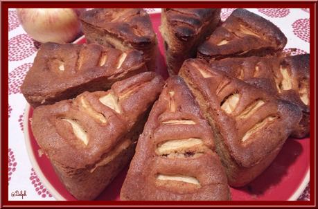 Cake aux spéculoos et aux pommes