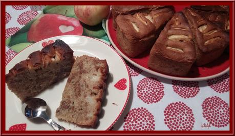 Cake aux spéculoos et aux pommes