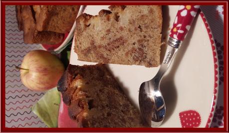 Cake aux spéculoos et aux pommes