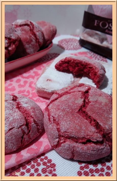Craquelés aux biscuits roses de Reims