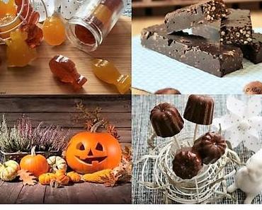 Plaisirs chocolatés et sucrés, sans oeufs, gluten, Halloween