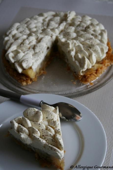 Tarte Originale, Corn Flakes, Pommes, Chantilly