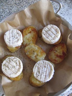 Chèvre chaud & pommes de terre