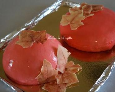 Entremet Vanille, Insert confit de fraises, tout simplement