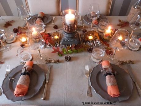 Table automnale de Thanksgiving / Thanksgiving table