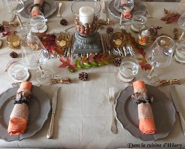 Table automnale de Thanksgiving / Thanksgiving table
