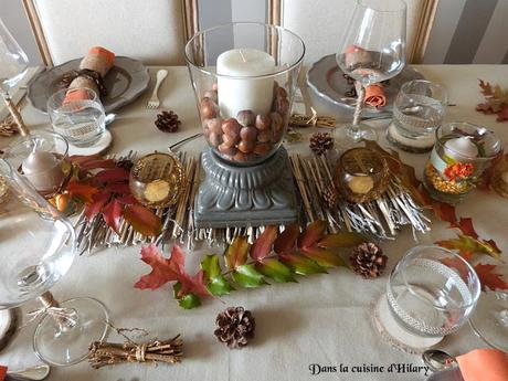 Table automnale de Thanksgiving / Thanksgiving table