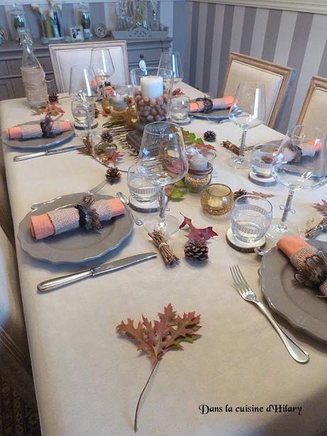 Table automnale de Thanksgiving / Thanksgiving table