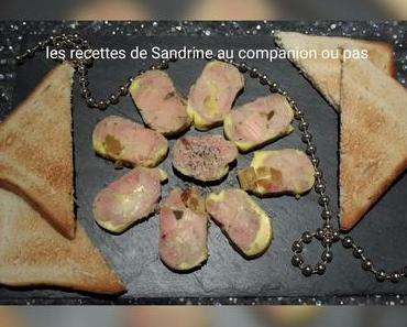Foie gras maison à l'Armagnac, ananas, papaye (au companion ou autres robots)
