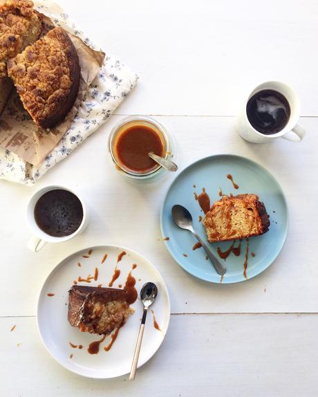 Crumb cake aux pommes