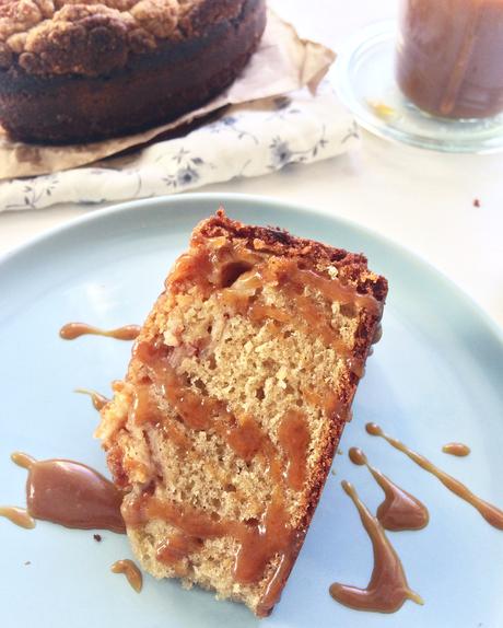 Crumb cake aux pommes