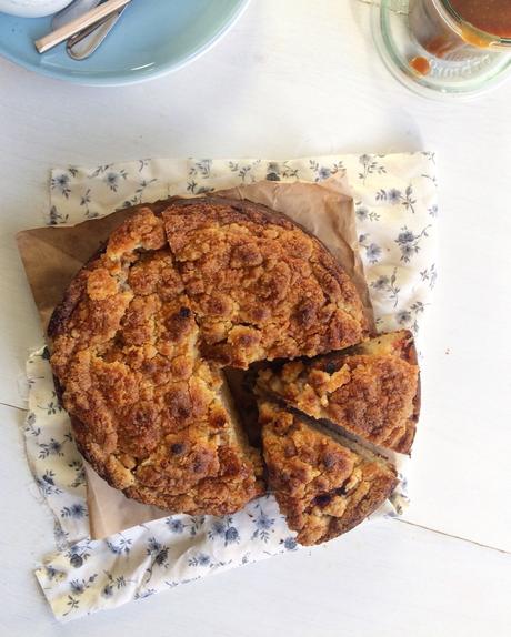 Crumb cake aux pommes