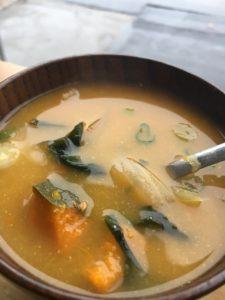 Soupe miso courge Butternut