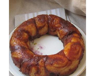 Brioche aux pommes & au caramel au beurre salé