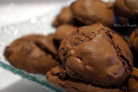 Biscuits soufflés au chocolat