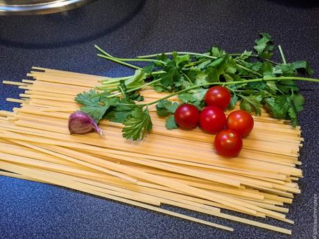 Le temps qu’il faut à l’eau pour bouillir -Edamame pasta