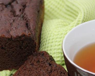 Cake au chocolat sans matière grasse et très pauvre en sucre