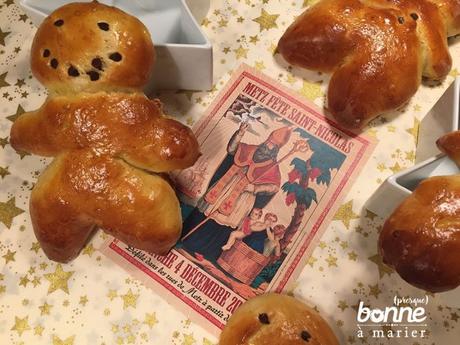 Mannele de Saint-Nicolas {petits bonshommes en brioche}