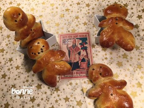 Mannele de Saint-Nicolas {petits bonshommes en brioche}