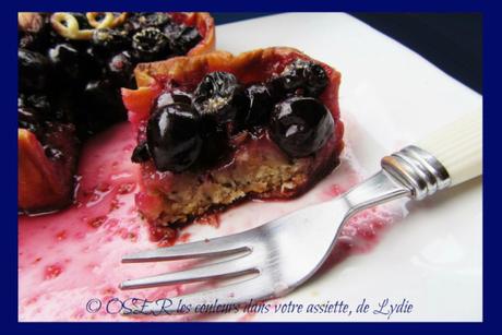 Tarte aux raisins noirs Lavallée et graines de Chia