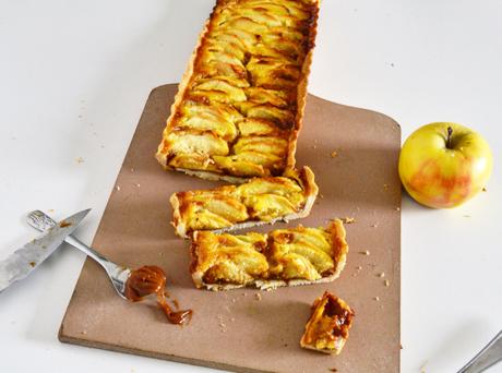 Tarte aux Pommes & Caramel au beurre salé