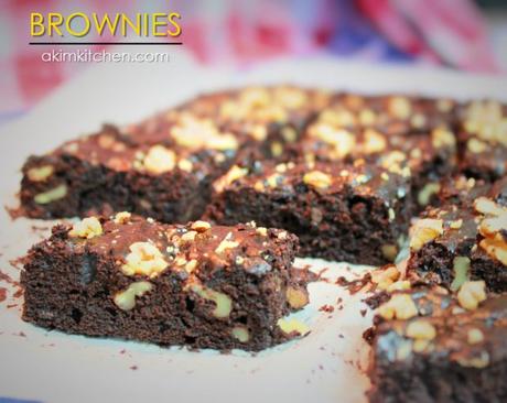 brownies chocolat banane noix