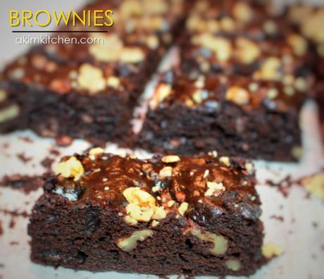 brownies chocolat banane noix