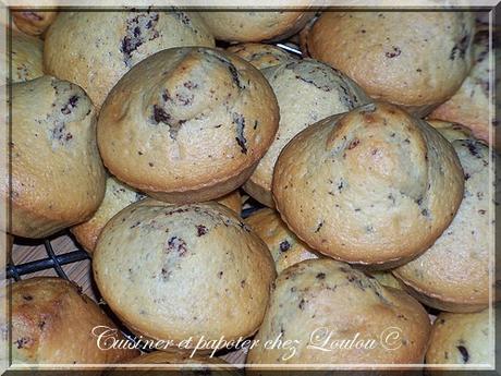 Muffins aux pépites de chocolat