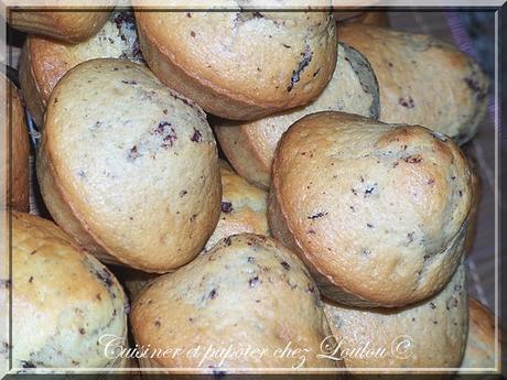 Muffins aux pépites de chocolat