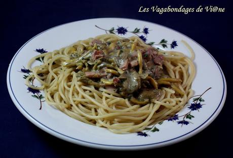 Pâtes aux chanterelles et marsala