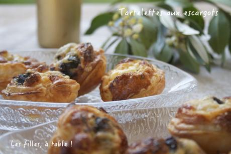 Mini tartelettes aux escargots