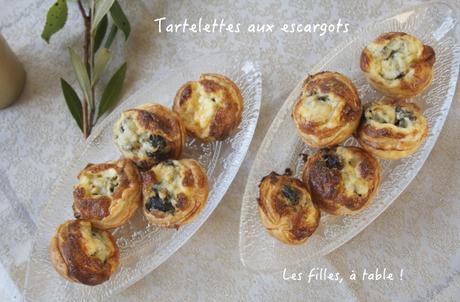 Mini tartelettes aux escargots