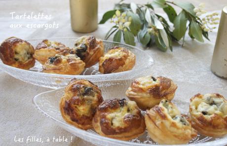 Mini tartelettes aux escargots